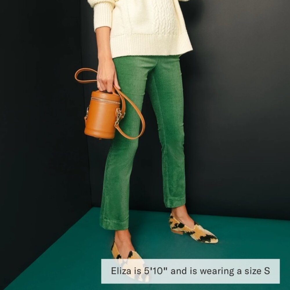 Tuckernuck Green Corduroy Ashford Pants Size L, Side Zip, Worn 1x